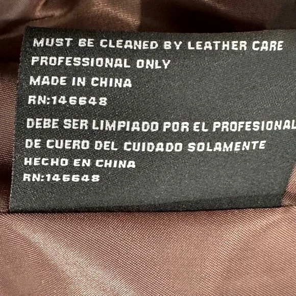 NEW BGSD Lambskin Leather Jacket Miranda Sz XL Dark Chocolate Brown Full Zip NWT - Picture 8 of 15